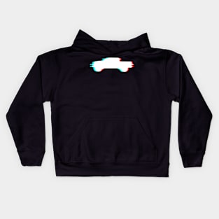 GLITCHED TRUCK Kids Hoodie